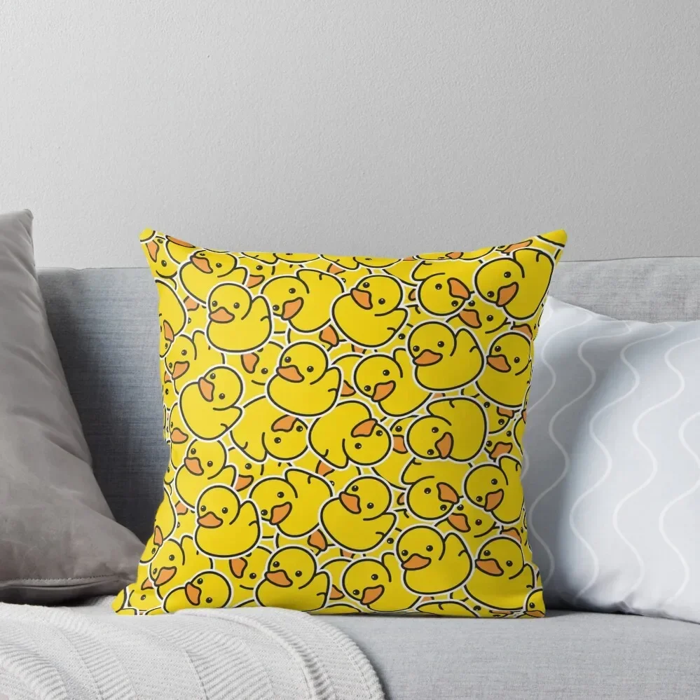 

Yellow Classic Rubber Duck Throw Pillow Decorative Cushions Pillow Cases pillowcases for sofa cushions Pillow