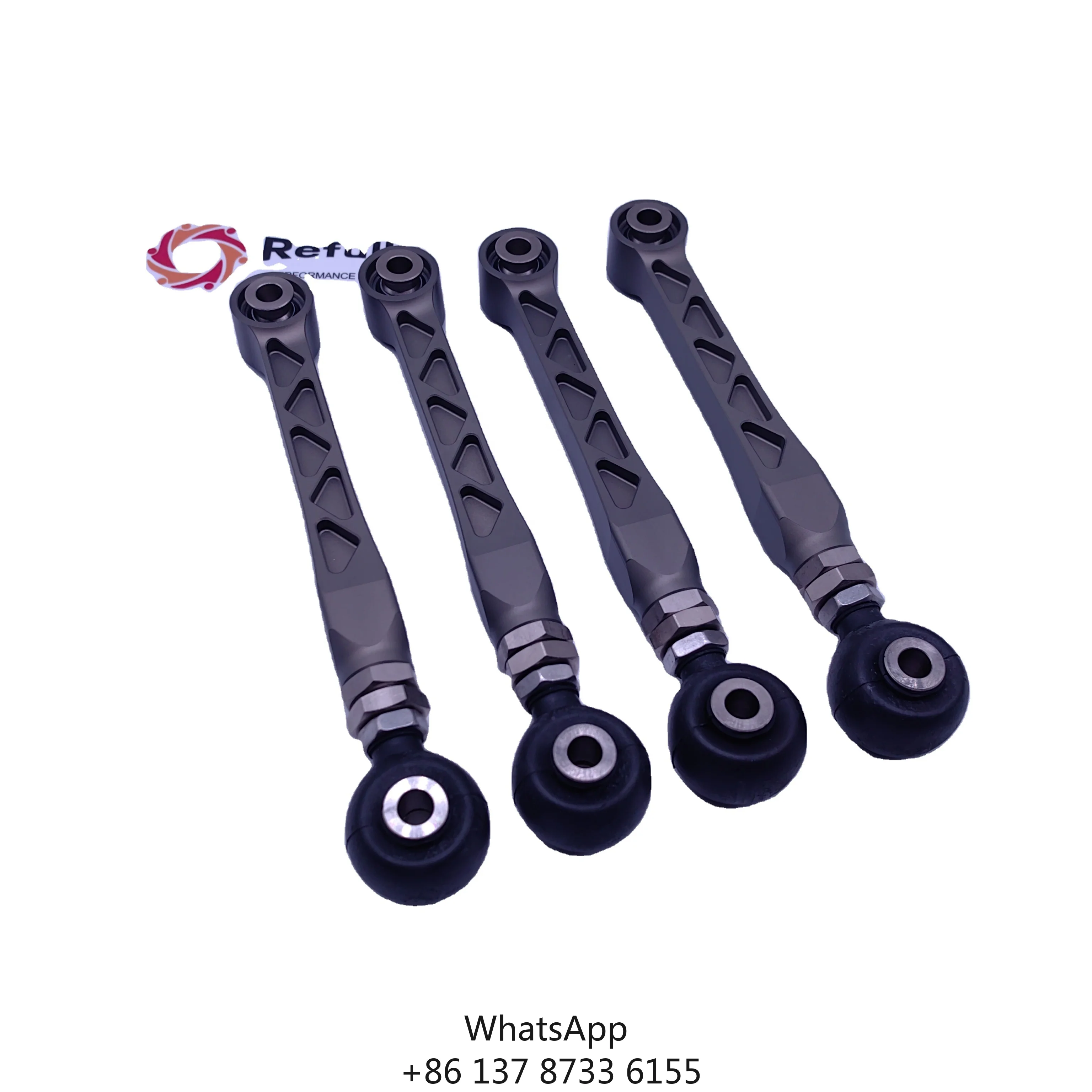 

Rear Adjustable Upper Control Arms/Track Rods For Porsche 996 And 997 CNC Billet Aluminium Made Spherical Bearings