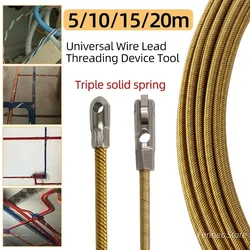Universal Wire Lead Threading Device Tool Fish Tape Cable Puller Electrical Cable Running Puller Electrician Threading Device