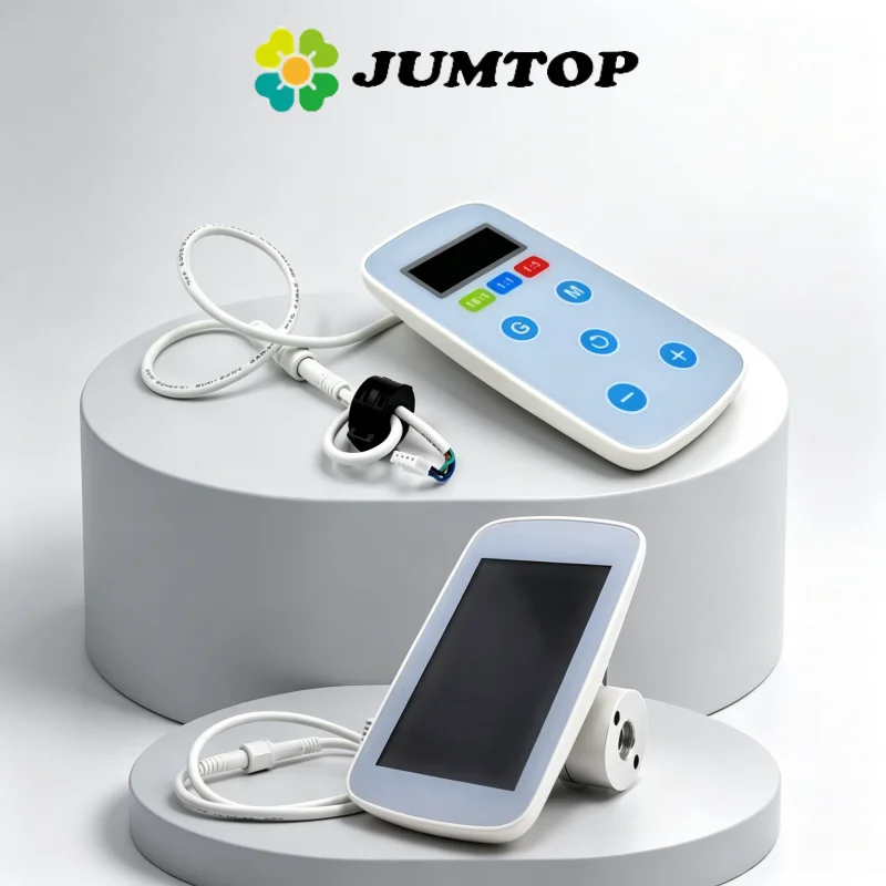 JUMTOP Dental Built-in LED Micromotor with Touch Pad Brushless Electric Motor High Torque Grinding Machine for Dental Chair