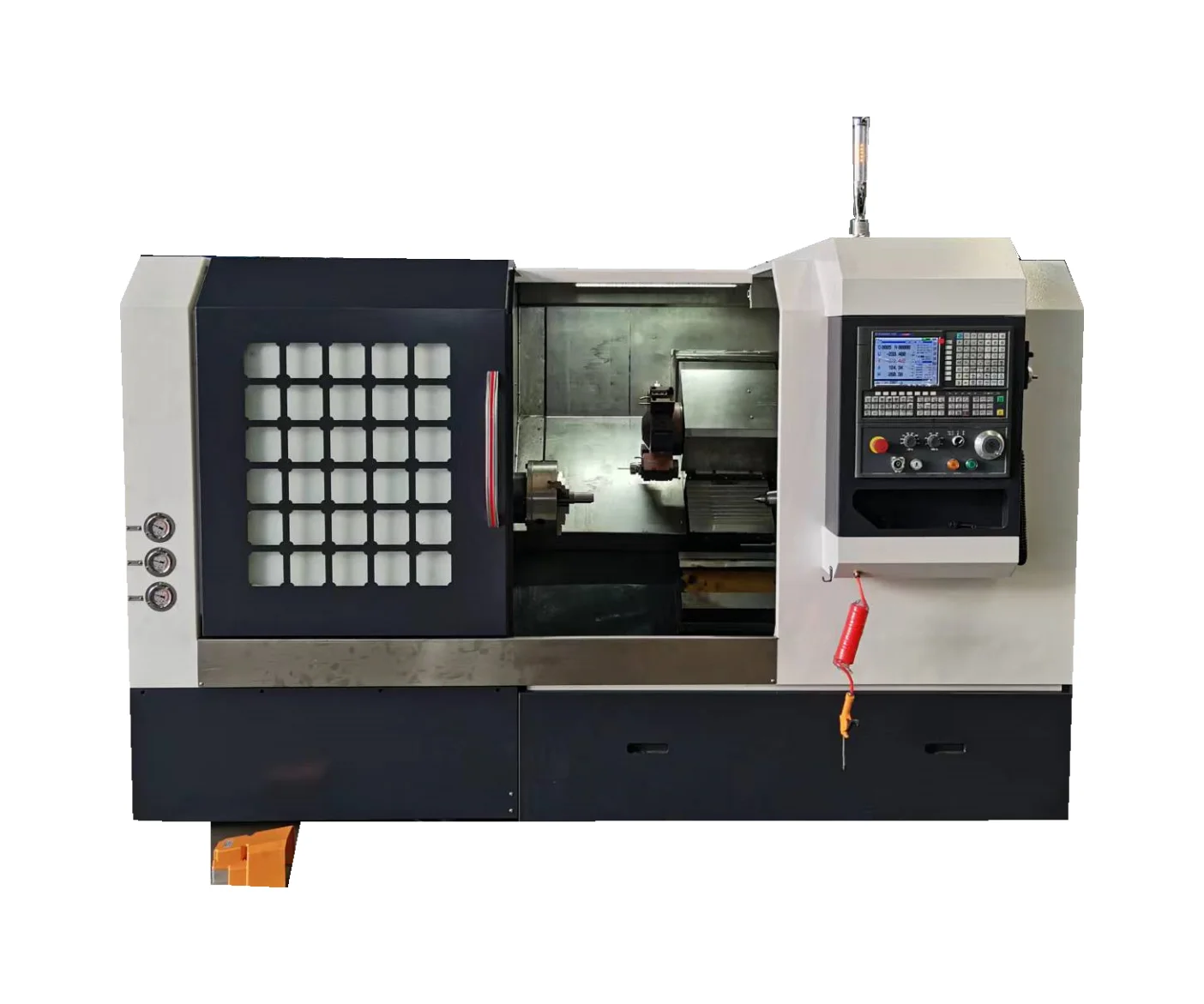 TCKS6346 CNC 45 Degrees Slant Bed metal lathe machine