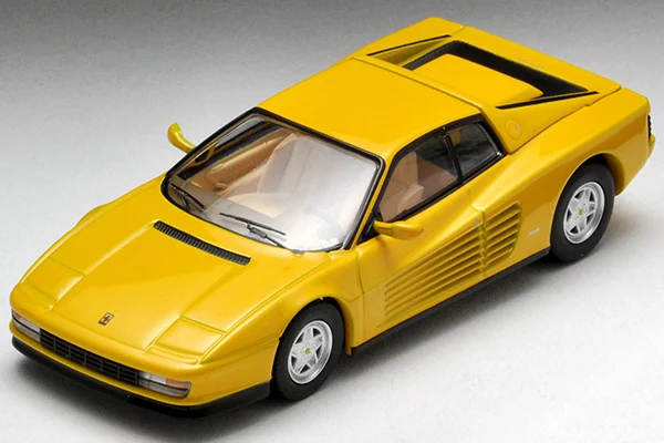 Tomytec 1:64 TLV Testarossa Limited Edition Simulation Alloy Static Car Model Toy Gift