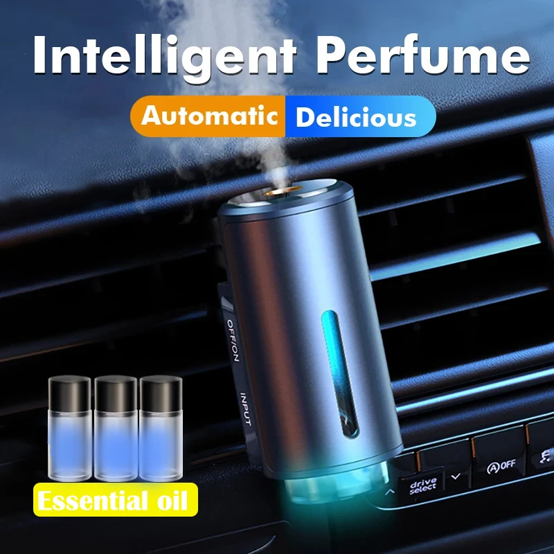 Electric Aroma Diffuser Air Freshener In The Car Air Vent Mist Humidifier For Removing Odors Auto Interior Car Accessories