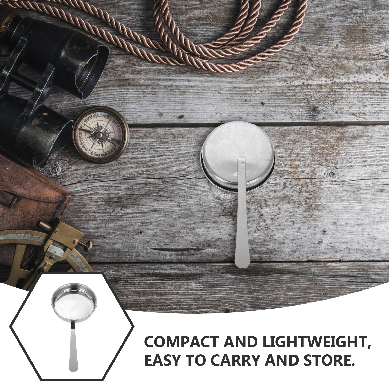 الفولاذ المقاوم للصدأ غطاء إطفاء الحريق لموقد الكحول التخييم في الهواء الطلق الطبخ إناء/ قدر خزان الوقود لهب Snuffer