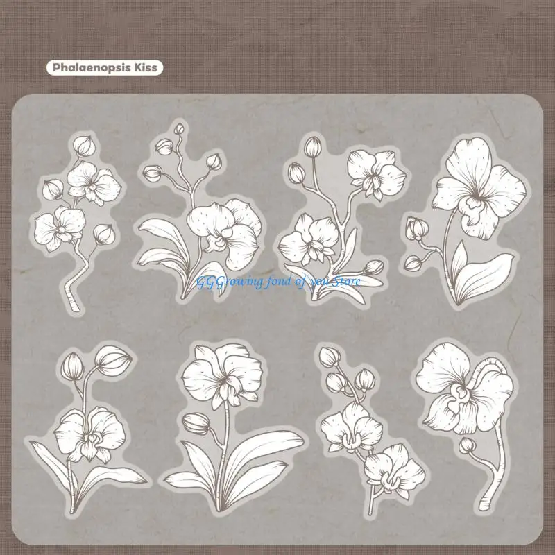 

H9EB High Retro Paster Perfect for Planners Diaries Artistic Designs