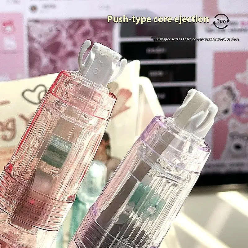 1 قطعة 360 درجة الدورية تصحيح الشريط الصحافة نوع إعادة الملء الأبيض خارج تصحيح القلم نمط استبدال الأساسية طالب مصحح