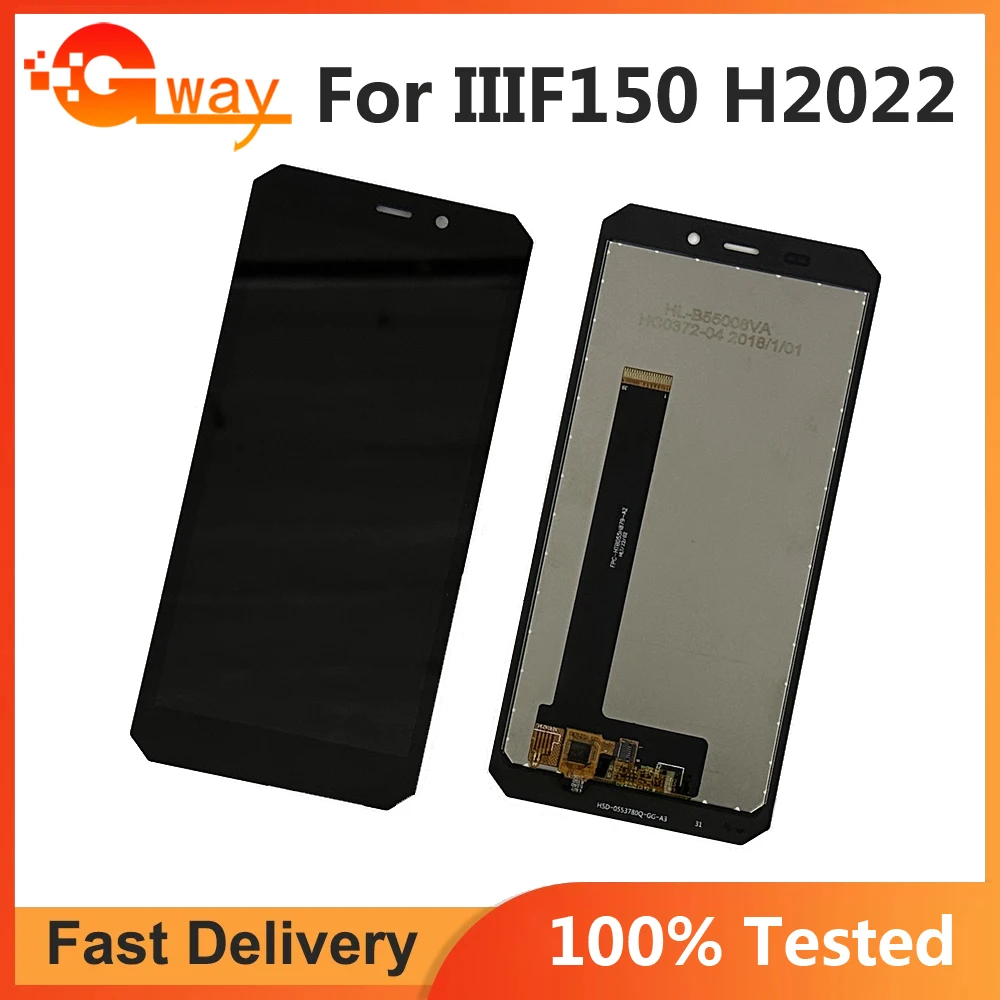 For IIIF150 H2022 LCD Display Touch Screen Digitizer Replacement For Oukitel iiif150 H2022 Full LCD Screen Assembly