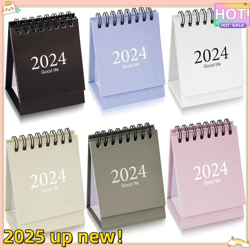 Mini Desk Calendar 2024 Runs From Oct 2023 Until Dec 2024 Small Desktop Calendar 6Piece