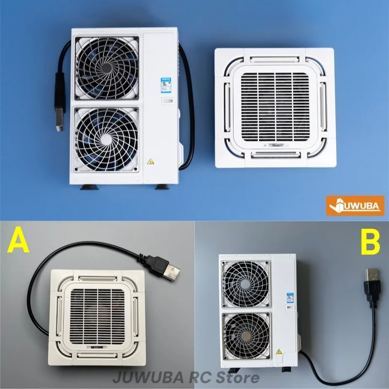 

Re-ment Air Conditioner Miniature Micro Toys Model MiniFor 1/10 And 1/14 Miniature Model Scene Dollhouse Furniture Decoration