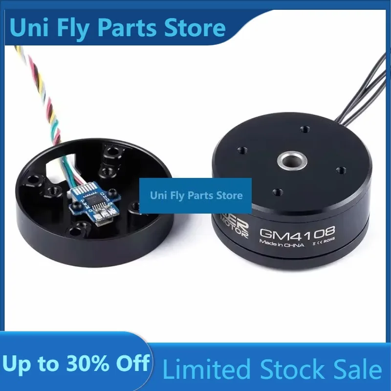 IFlight IPower GM4108H-120T 4108 Brushless Gimbal Motor With AS5048A Magnetic Encoder Aluminum Case For FPV CameraUniFly