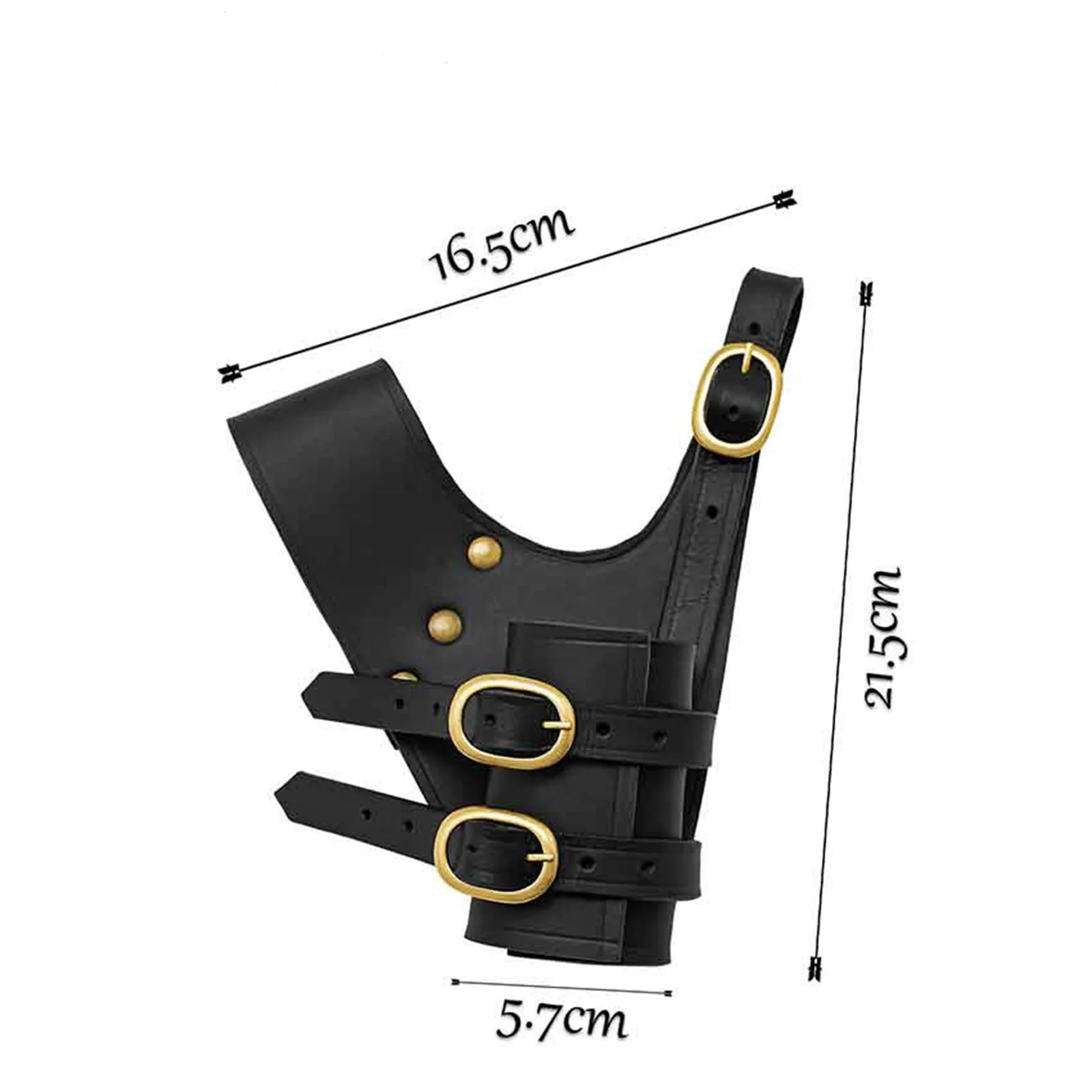 Mittelalterlicher Schwertfrosch Kunstleder Holster Gürtel Schwerthalter Renaissance Gürtelscheide für Ritter Krieger Pirat Cosplay