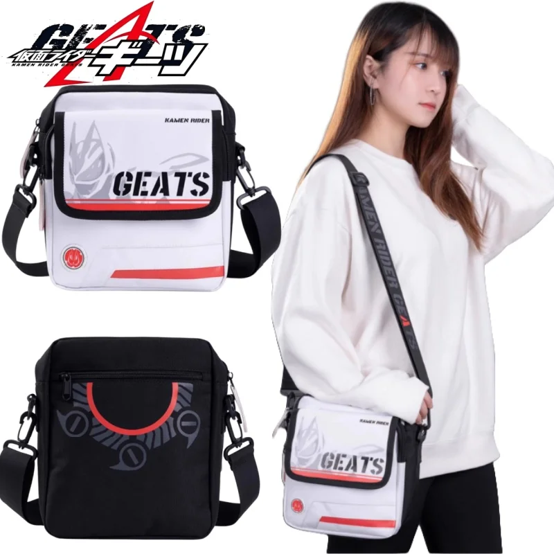 

Сумка через плечо Kamen Rider Geats, сумка через плечо с героями мультфильмов Geats, товары в стиле аниме, праздничный подарок, большая вместимость для хранения на работу