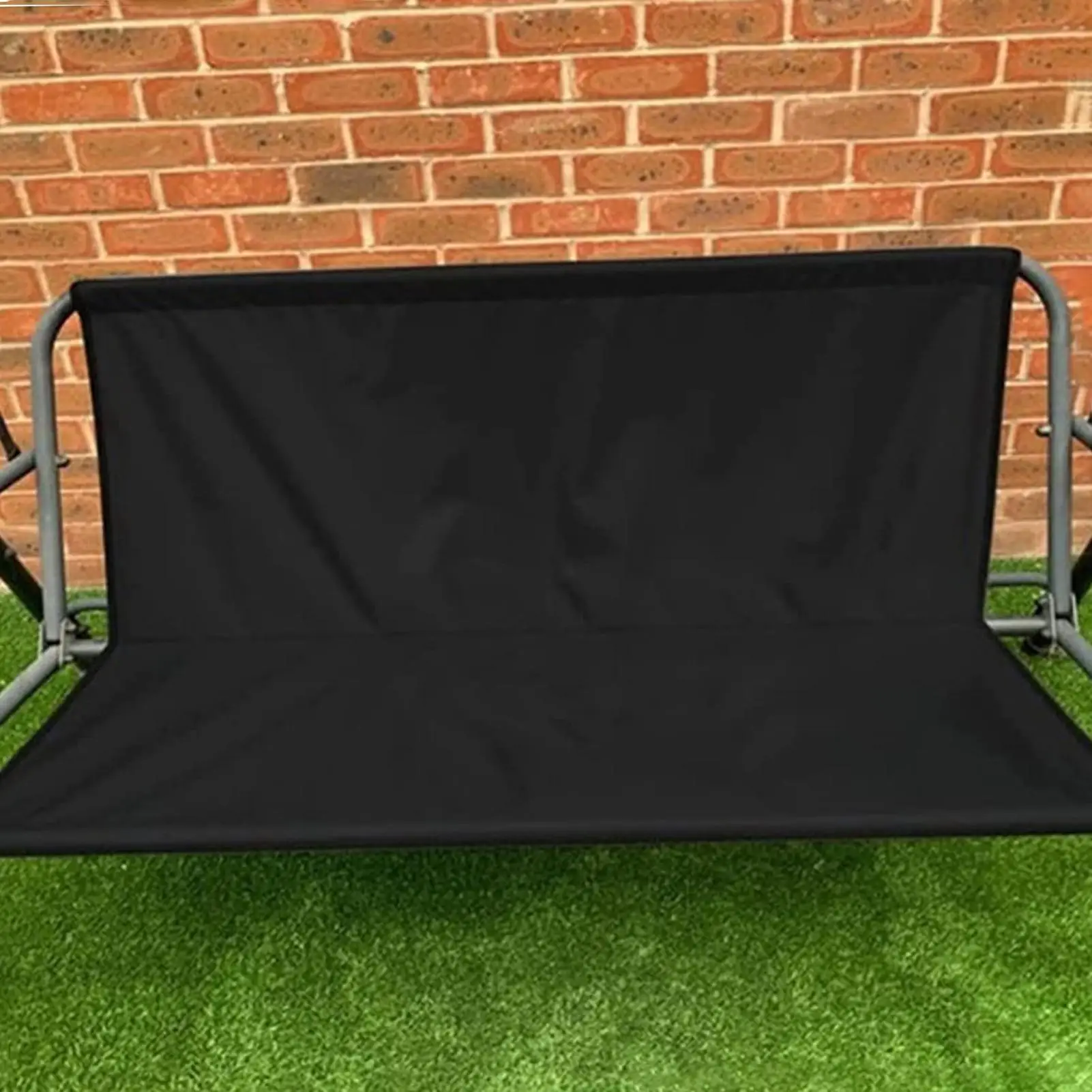 Replaceable Swing Seat Cover Outdoor 600D Thick Fabric Load-bearing Replacement Rainproof Garden Seat Cover For Patio Gar