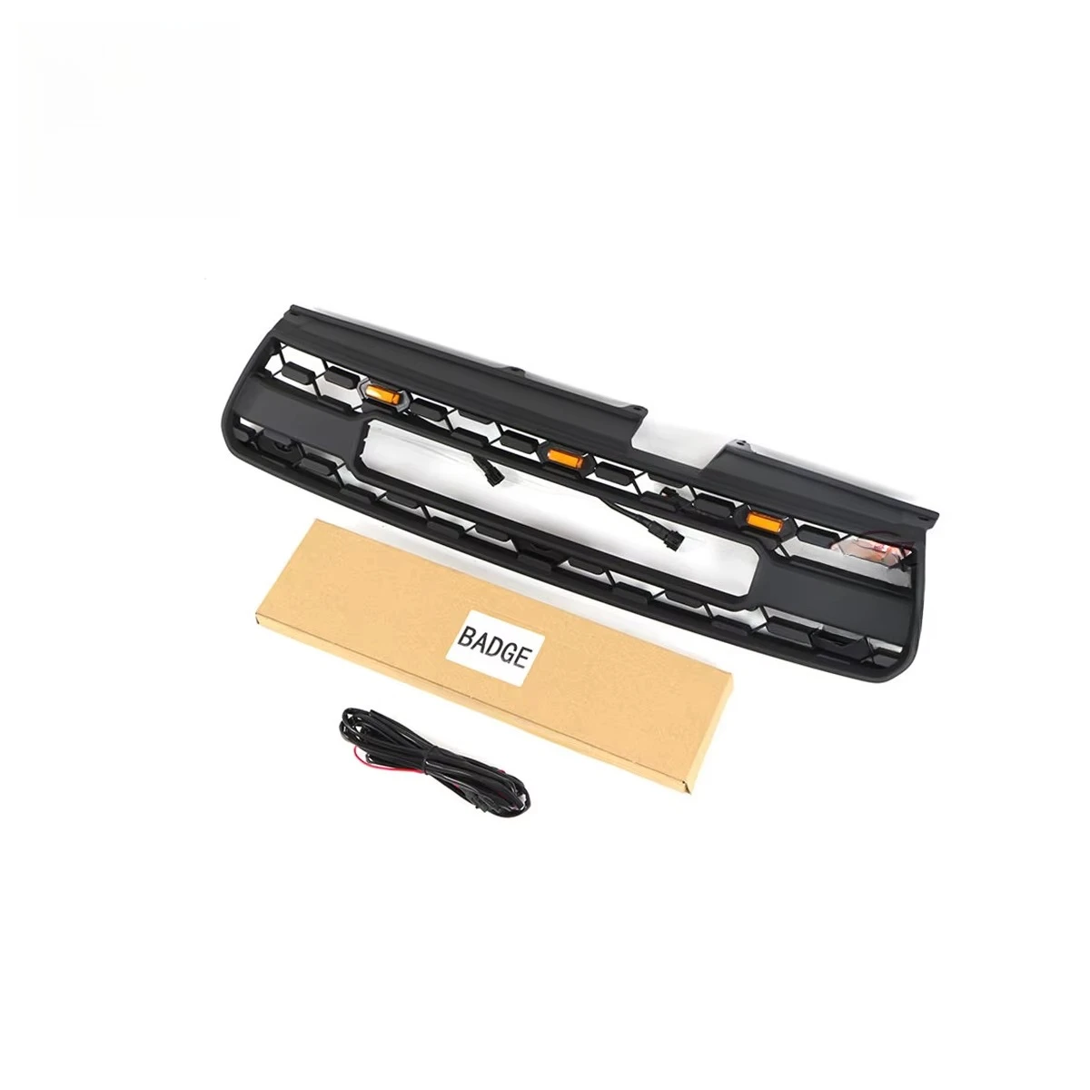 

New Arrival Direct Factory Plastic ABS Black Front Car Grille for RAV4 2001 2002 2003