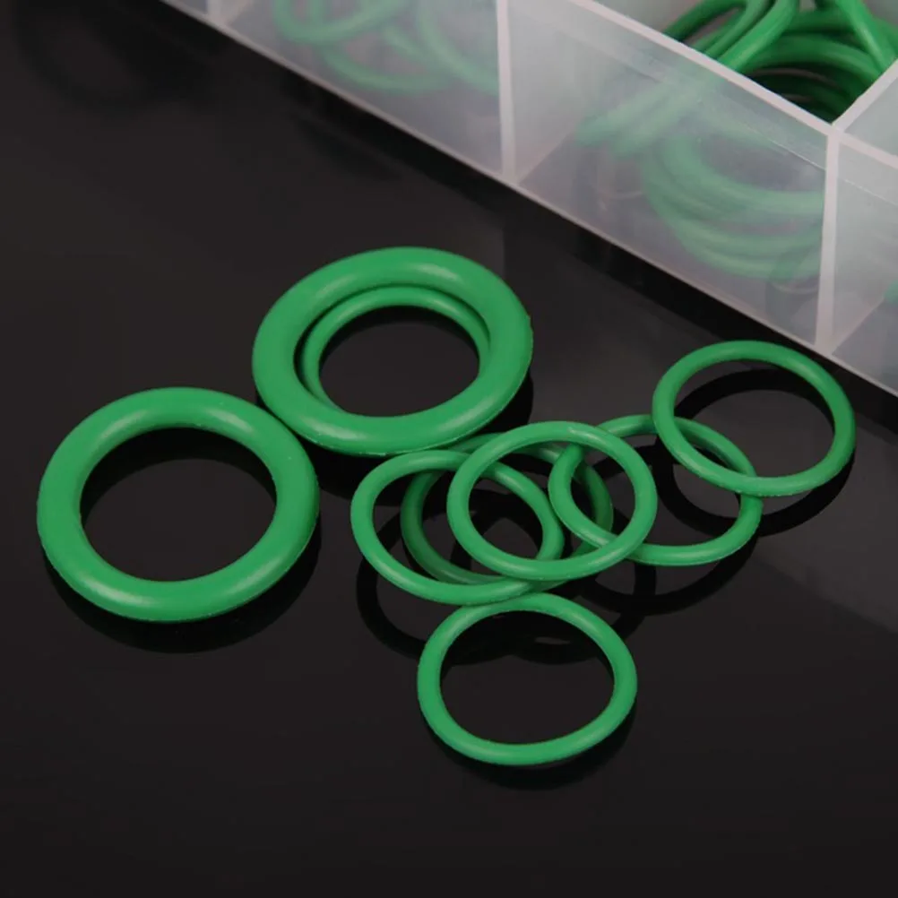 

530Pcs Sealing Ring Kit O- Repair Gasket Assortment Set Compressor Seals Rubber Gasket Assortment Kits Corrosion