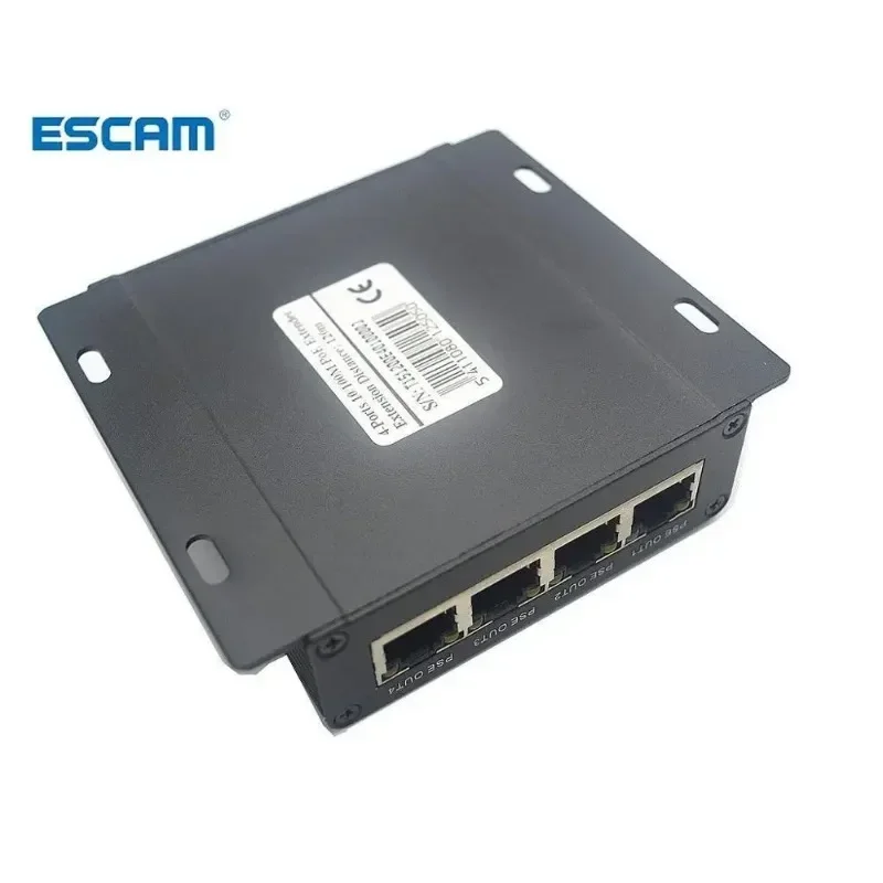 extend-120m-transmission-distance-with-10-100m-lan-4-port-ieee8023at-255w-poe-extender-repeater-for-ip-camera
