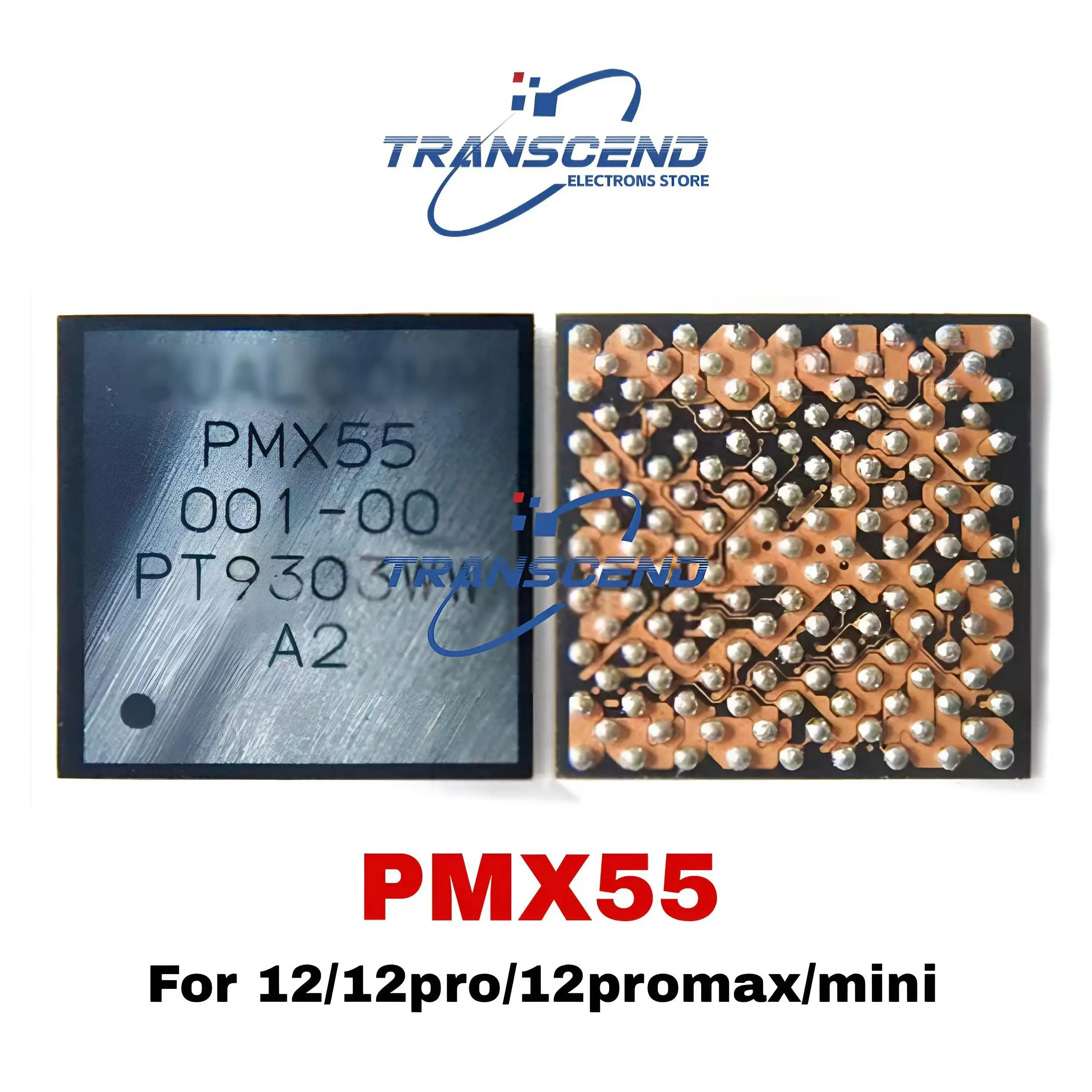 2-10pcs PMX55 001 00 BBPMU Baseband Pmu power ic for iphone 12 12PRO 12PROMax 12mini