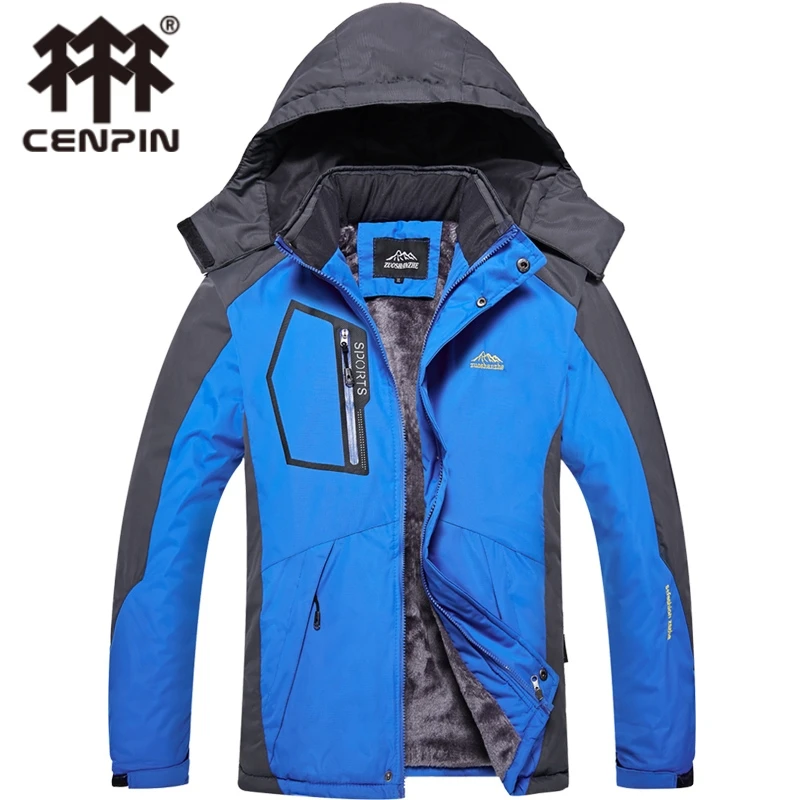 

Men's Jacket Charge Rain Waterproof Coat Outdoor Warm Anti-Seepage Tactical Mountaineering Suit Motion Combat Shirt Plush