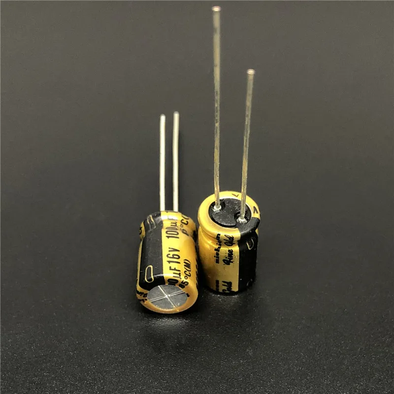 10Pcs/100Pcs 100uF 16V NICHICON FG Series (fine gold) 8x11.5mm 16V100uF High Grade HIFI Audio Capacitor