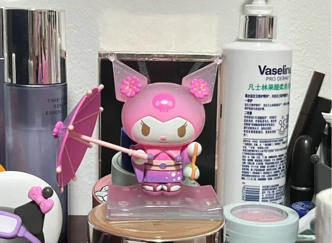 Sanurgente Blind Box Anime Figure pour filles, Kuromi My Melody, Cinnamoroll Action Figure, Auckland Blossom Model, Annium ashi Series, Original