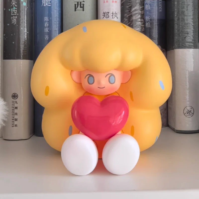 

A Girl With Love And Serious Thinking, A Young Artist, Resin Trendy Toy, Handmade Toy, Birthday Gift, Desktop Ornament Collectio