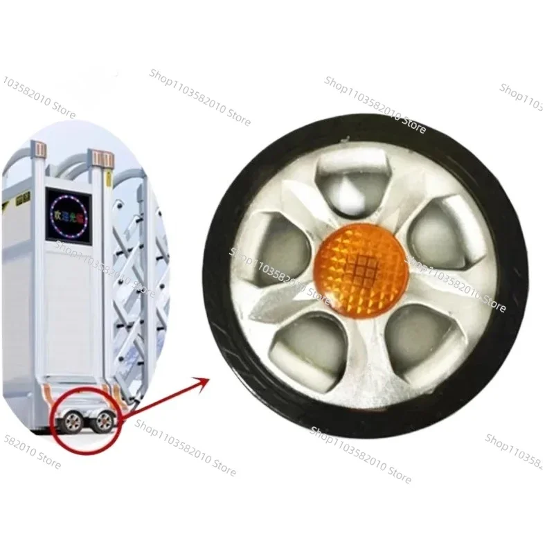 Telescopic door head wheel, electric door drive wheel, front wheel, universal aluminum core wear-resistant wheel