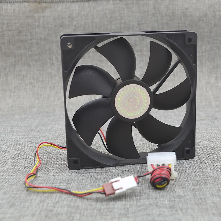 A12025-12CB-3BN-F1 untuk Cooler Master Sangat Tenang 12Cm 12025 12V 0.16A 3 Baris Utama Mesin Power Supply Knalpot chassis Fan