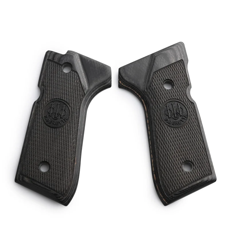 Gun 92F grips custom grips wooden material unique patterns view 5