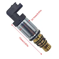 Para CITROEN PEUGEOT SANDEN 6C12 7C16 válvula de Control de compresor AC válvula de Control de compresor de aire acondicionado
