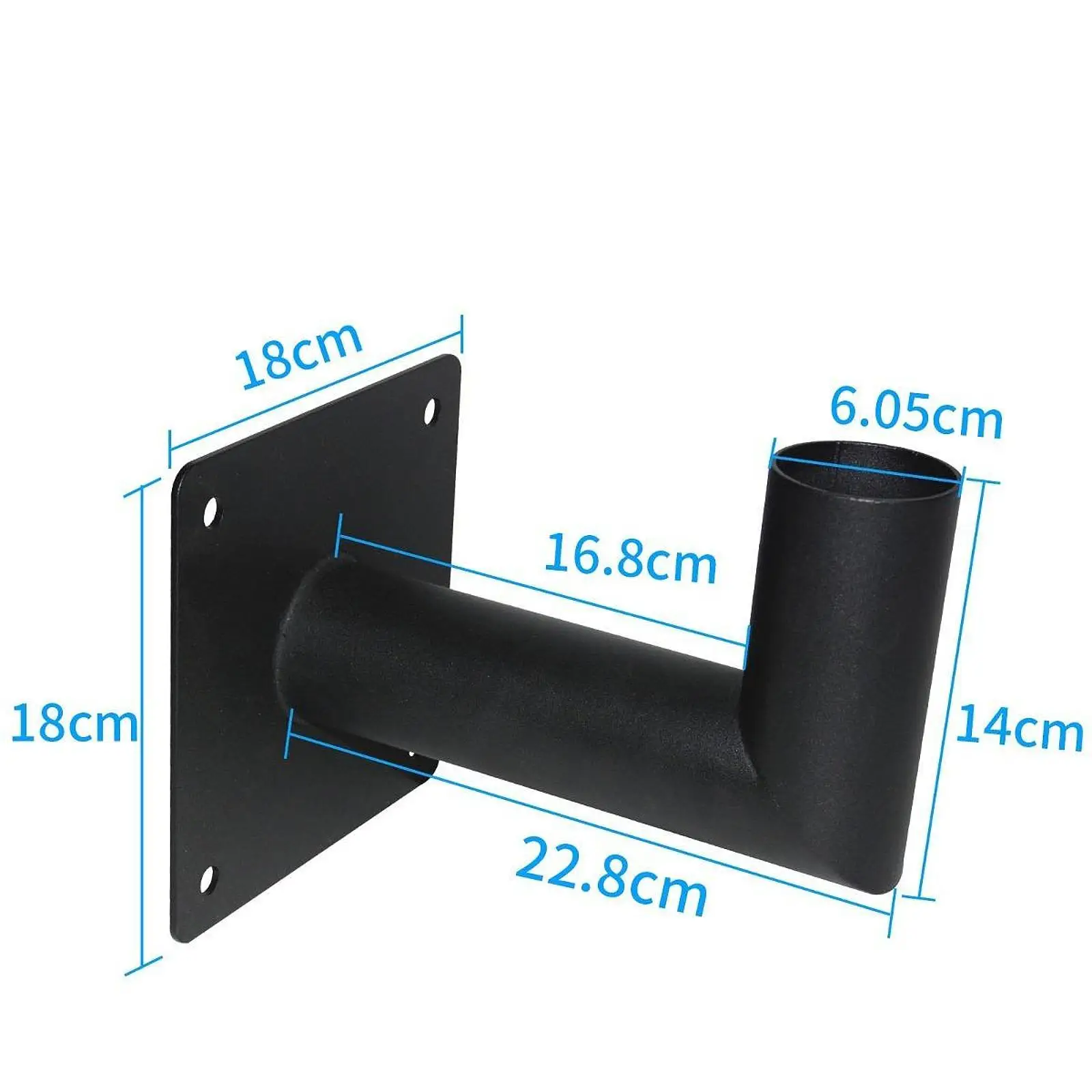 90 Degree Wall Mount Bracket Steel Iron for Outdoor Flood Lights Barn Lights