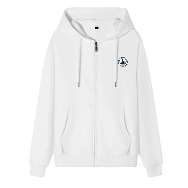 

JOTT men's jacket zipper hooded sweatshirt 2025 Spring and Autumn women's oversized sportswear fashionable couple jacket