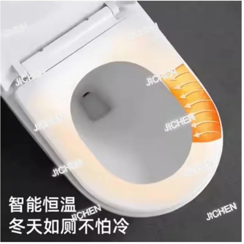 

XJC Крышка для унитаза с подогревом и контролем температуры Классическая большая U-образная V-образная крышка для унитаза с электрическим подогревом Универсальная крышка для унитаза