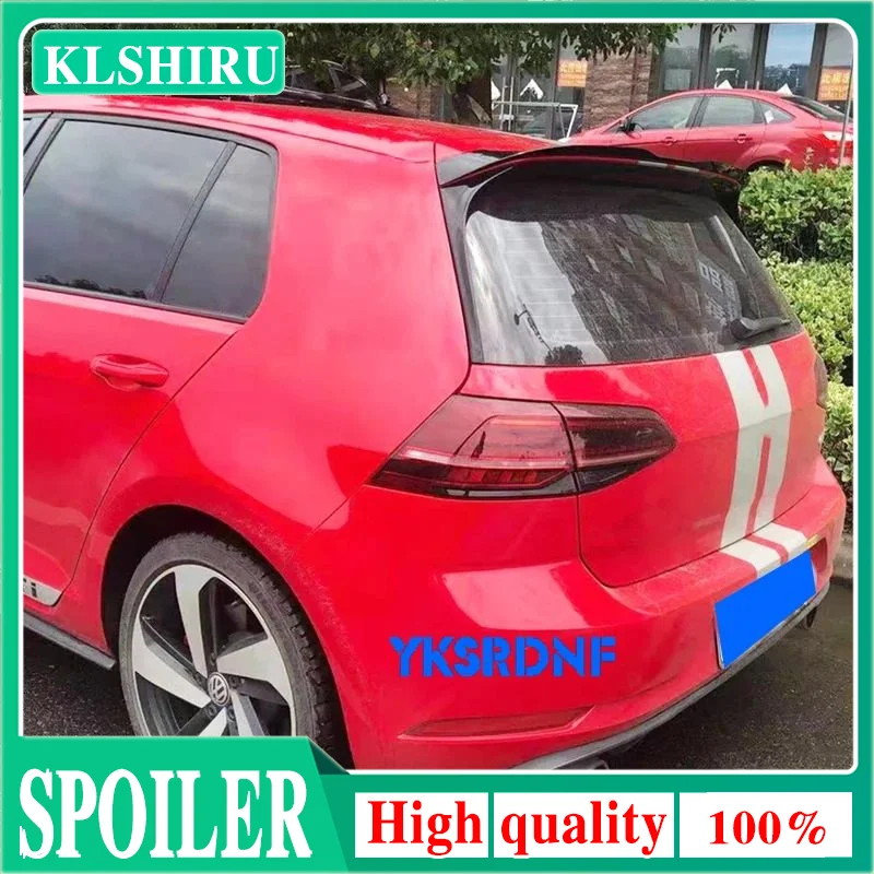 Manufactory ABS Plastic Rear Spoiler Wing For Golf 7 7.5 MK7 MK7.5 GTI