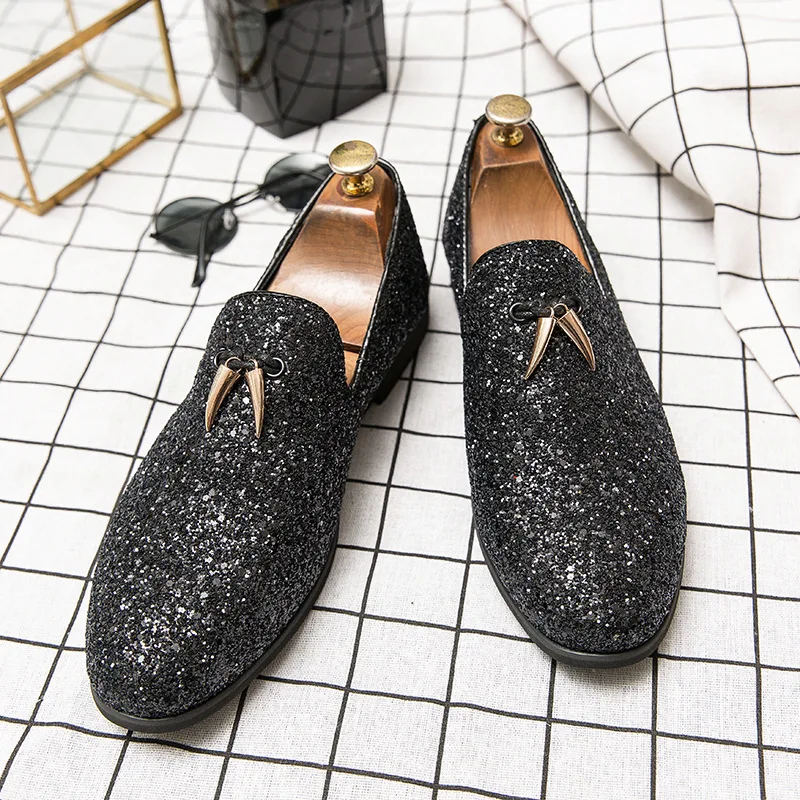 Loafers Dress Shoes for M E N Office 2026 Oxford Shoes for Men Wedding Dress Coiffeur Formal Slip on Shoes Men Italian Chaussure
