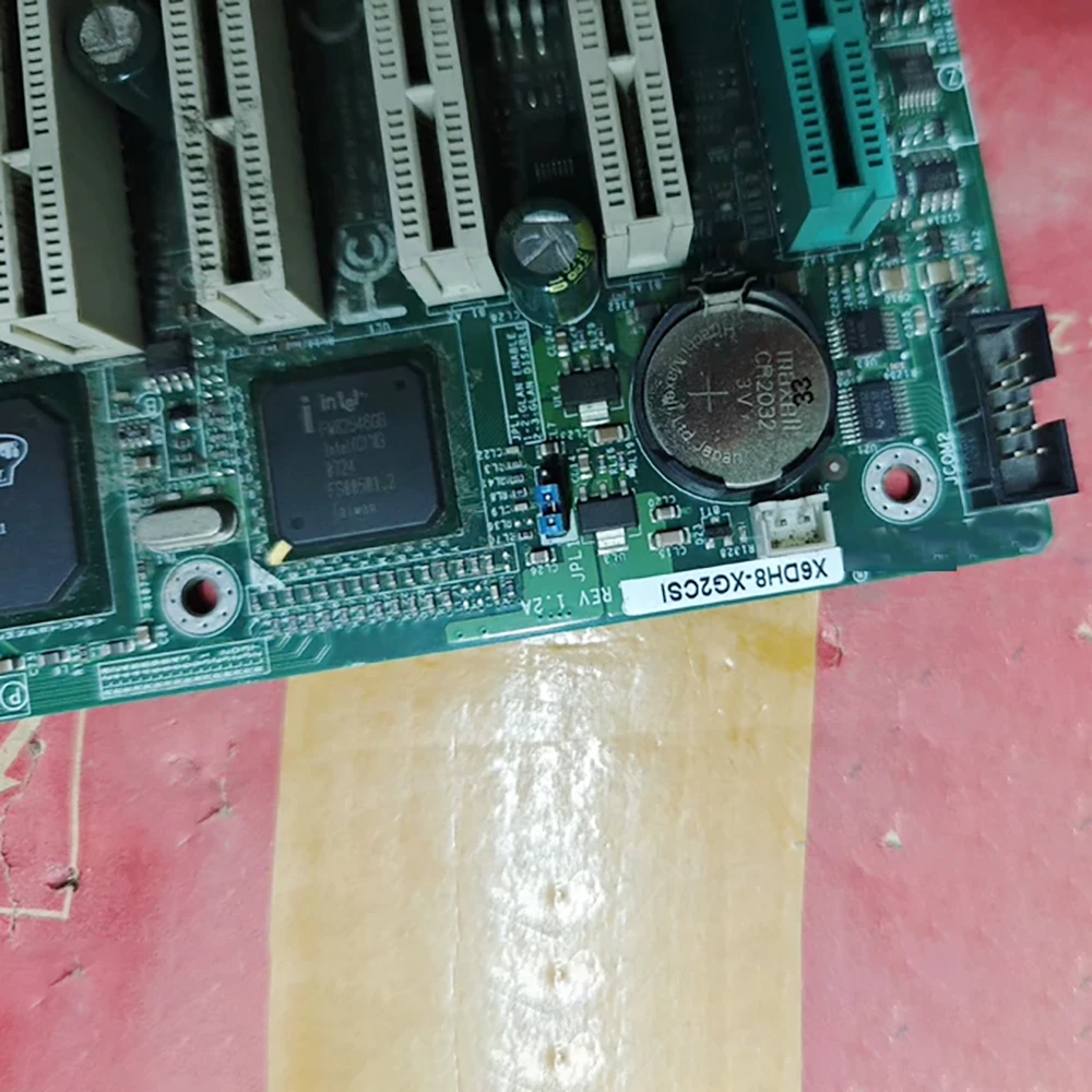 For Supermicro Industrial control motherboard X6DH8-XG2CSI