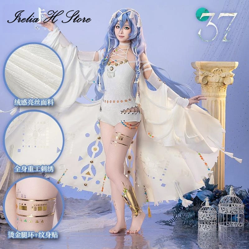 Irelia H Anime Reverse:1999 37 Arcanist Cosplay Costume Arcanist Sexy Jumpsuit Halloween Costumes Swimsuit Women