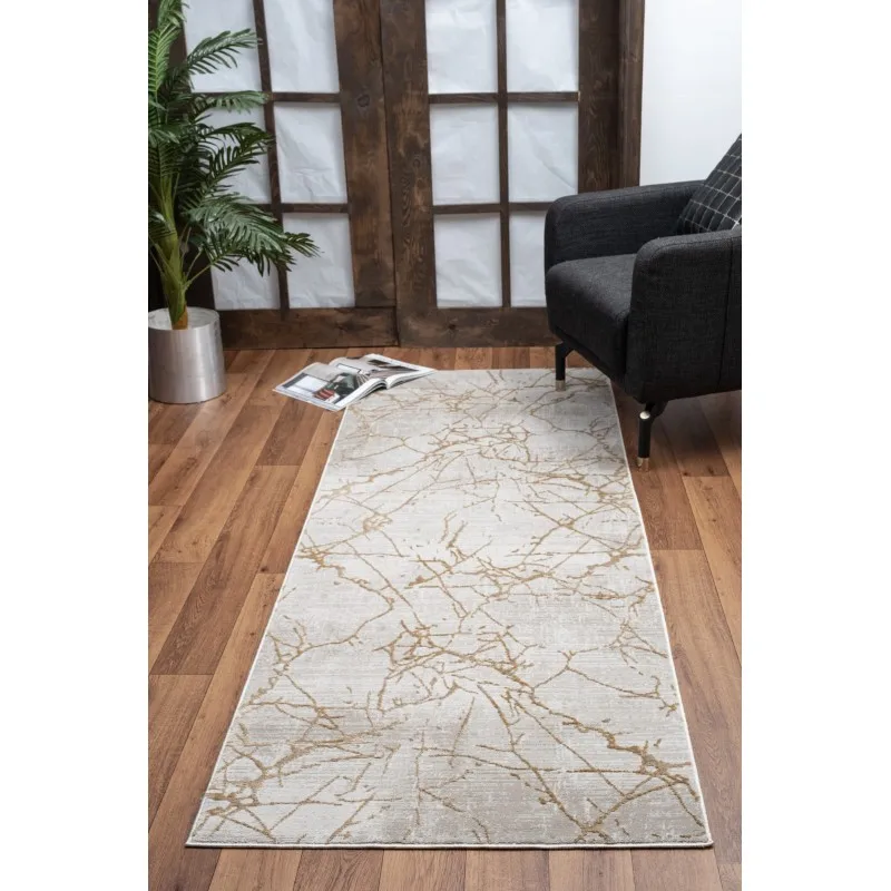 

Elegance GC_CNC6004 Gold 2 ft. 7 in. x 7 ft. 3 in. Area Rug