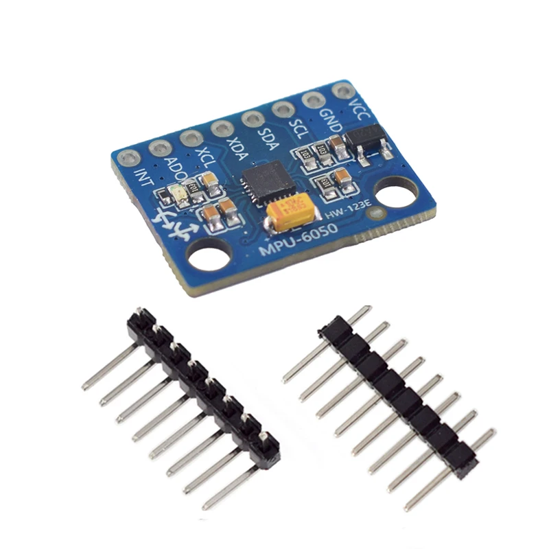GY-521 MPU6050 3축 가속도계 자이로 모듈 MPU-6050 6 DOF 6축 가속도계 DIY 키트 16비트 AD 변환기와 호환 가능