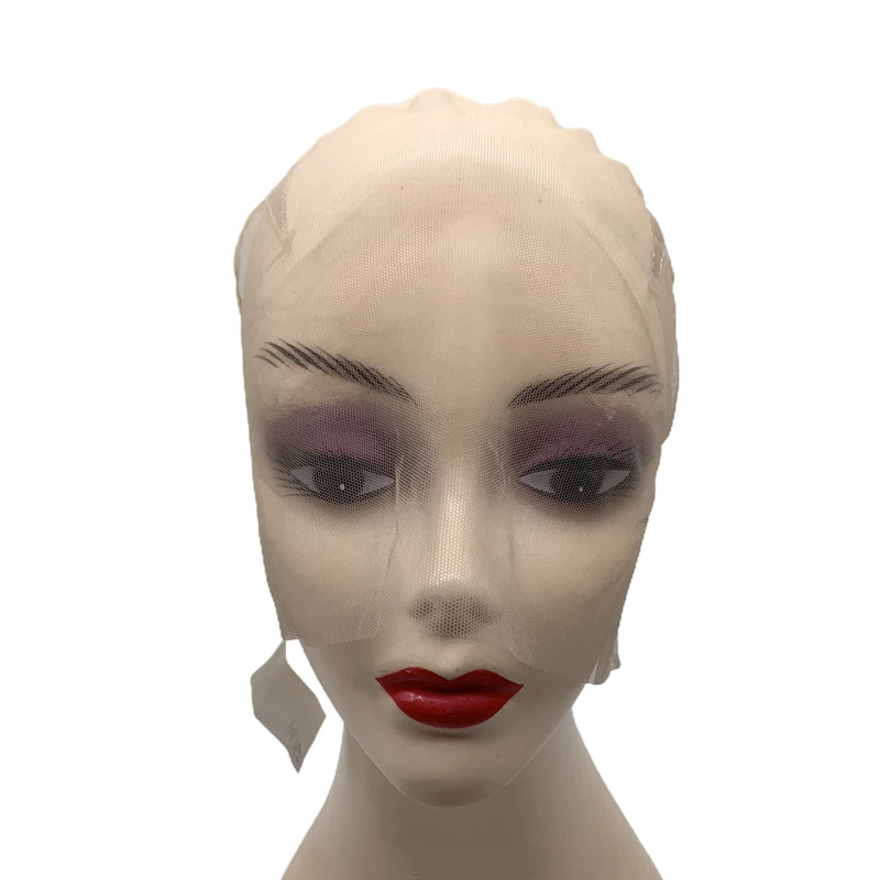 غطاء شعر مستعار دانتيل كامل عالي الدقة، حزام قابل للتعديل، قاعدة غير قابلة للتمدد لصنع الشعر المستعار، غطاء شعر مستعار دانتيل عالي الجودة