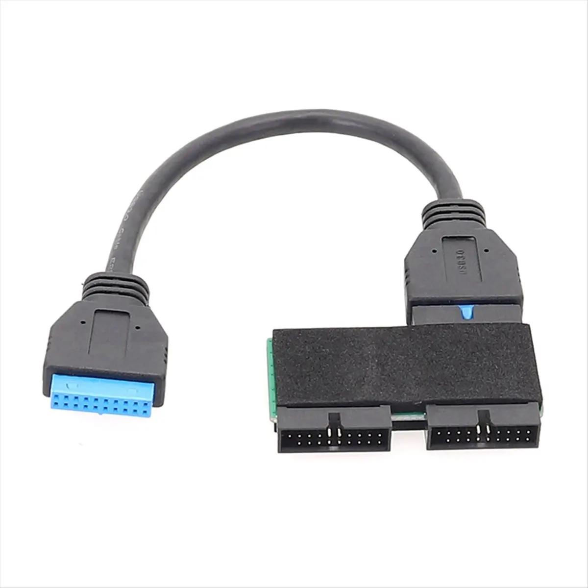 SCLS USB 3.0 19Pin HUB with Chip Modular Cable Design Motherboard Data Extension Cable