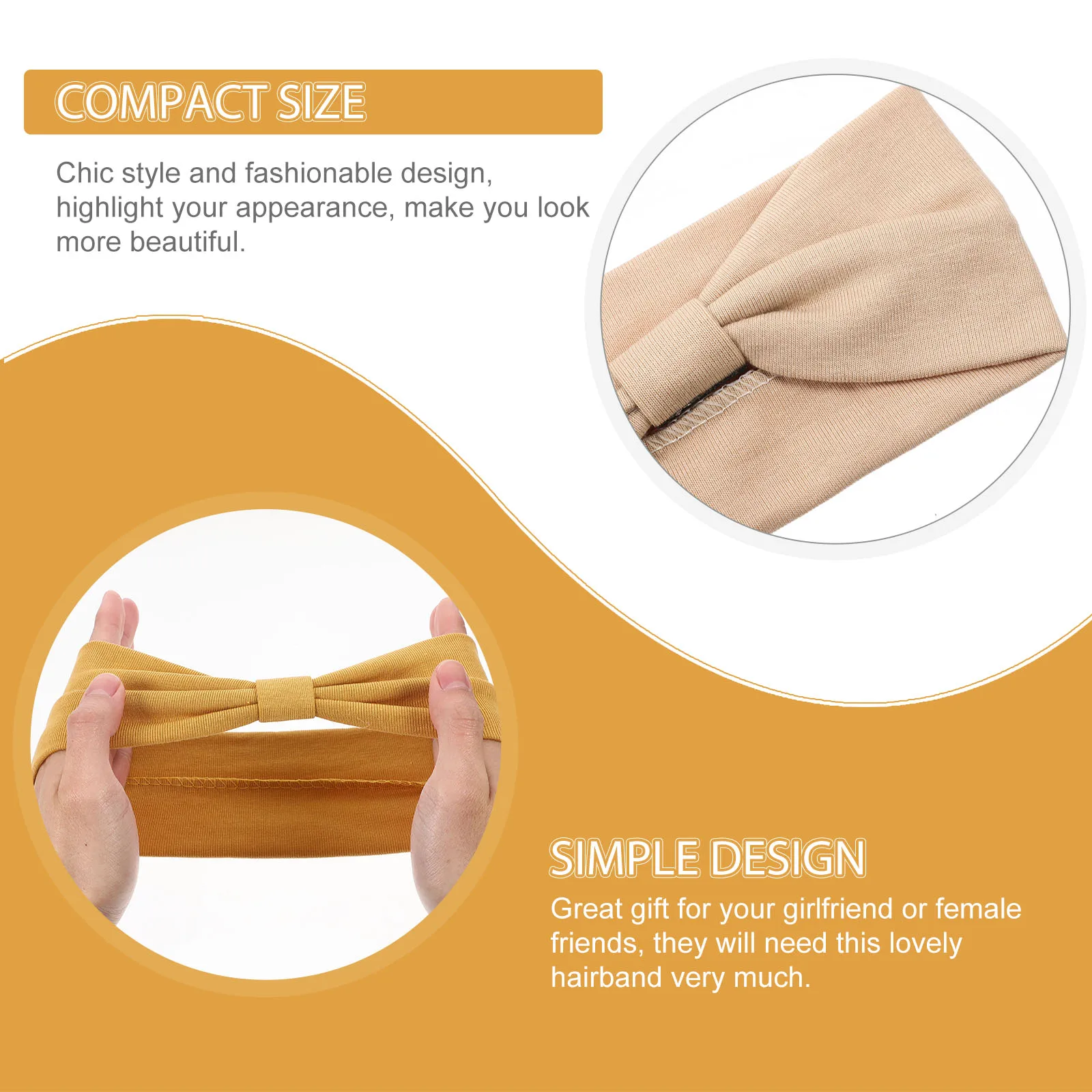 

2Pcs Soft Comfortable Headband for Women Satin Lined Stretchy Hair Accessory Ideal for Face Cleaning Makeup Bathing Daily Use