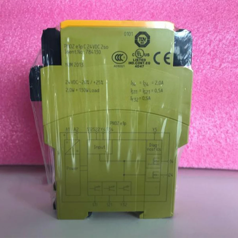 High Quality for Pilz PNOZ e1p C 784130 24V Safety Relay Module in Box