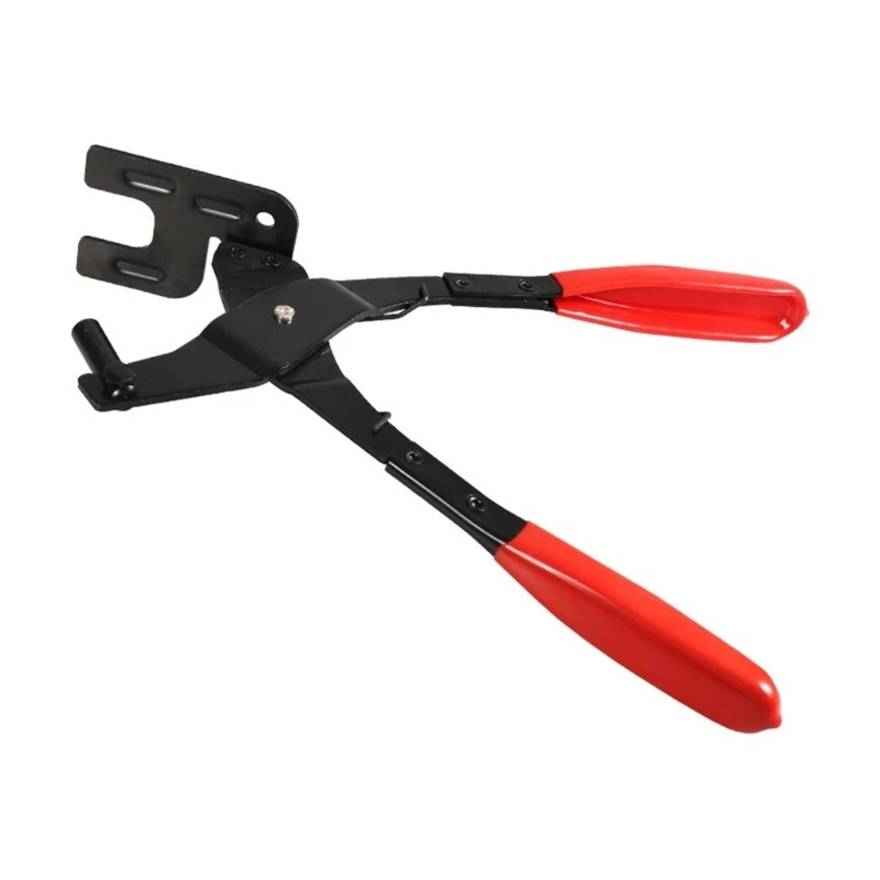 

Q39F Practical Car Exhaust Rubber Pad Plier Quick & Easy Disassembly Tool Easy & Effective Exhaust Disassembly Plier Metal