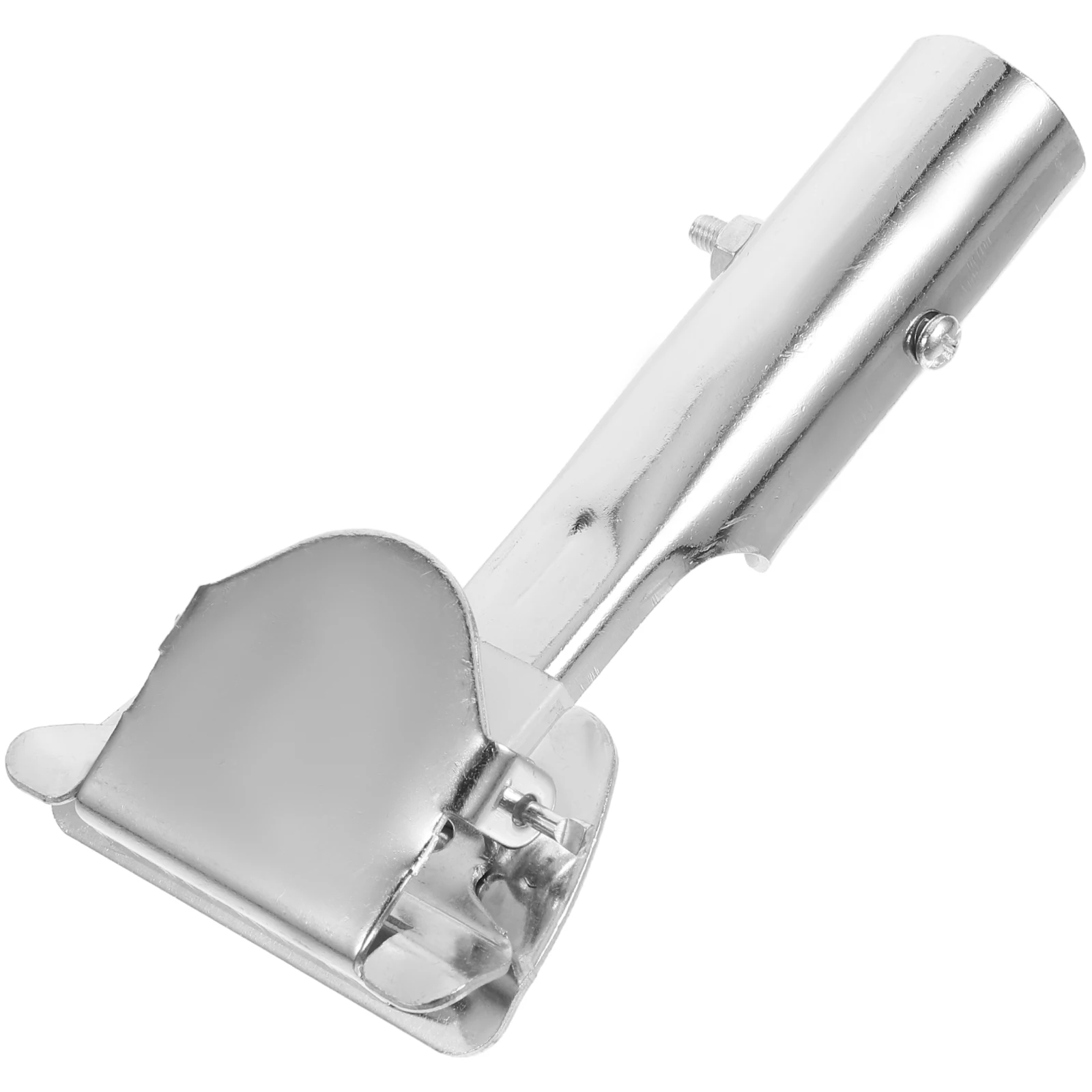 

Mop Rod Chuck Adapter Metal Broom Bracket Jaw Clamp Stainless Steel Pole with Stick Clip