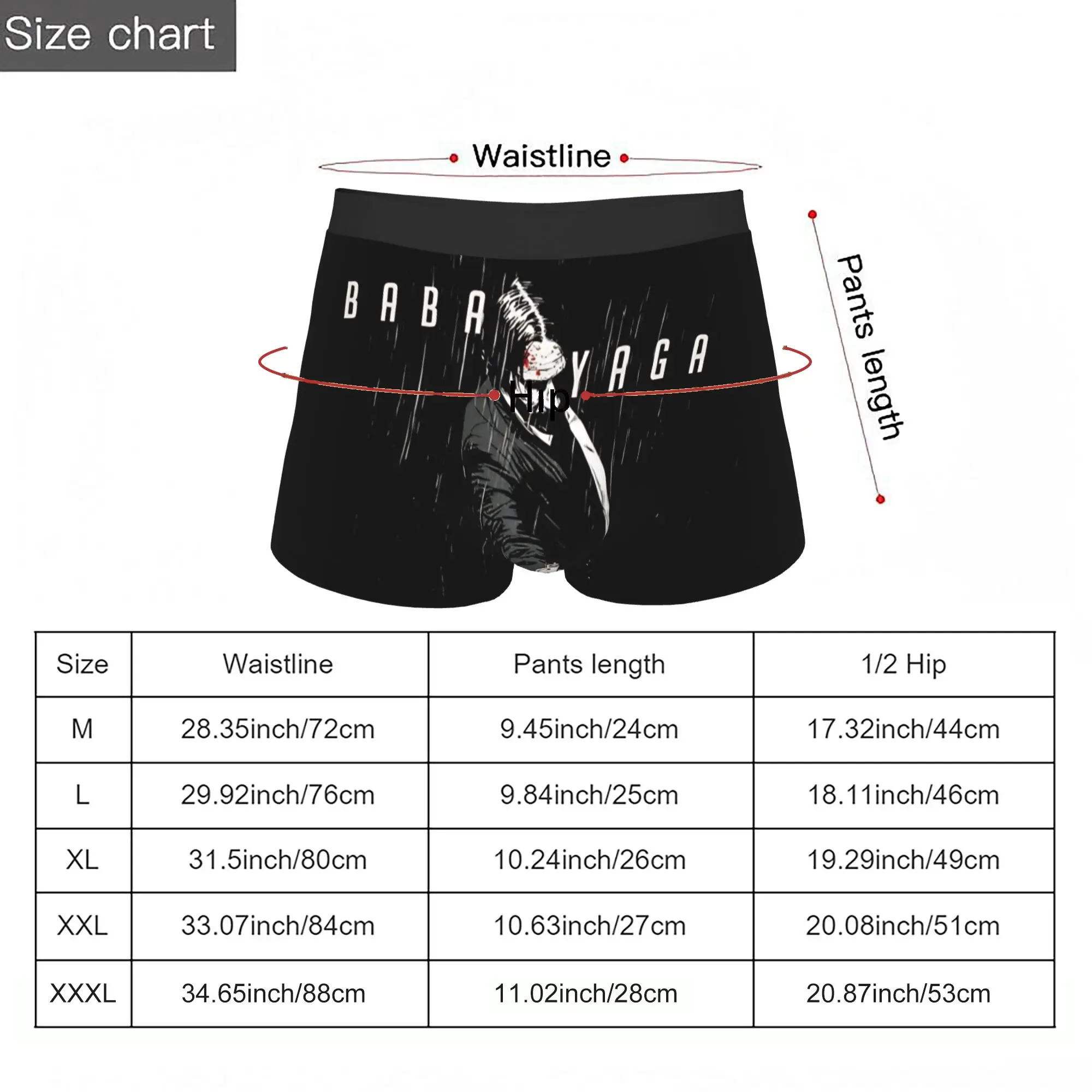 J John Wick Underpants Breathbale Panties Man Underwear Print Shorts Boxer Briefs view 5