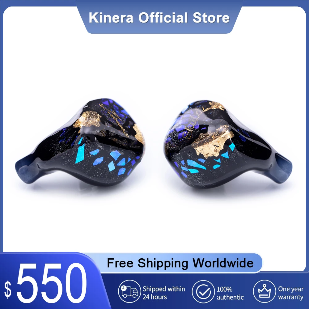 Наушники Kinera Skuld 5BA с монитором, наушники-вкладыши IEM со съемным кабелем, штекер 4,4 мм, сбалансированный для музыкальных гарнитур Hfi