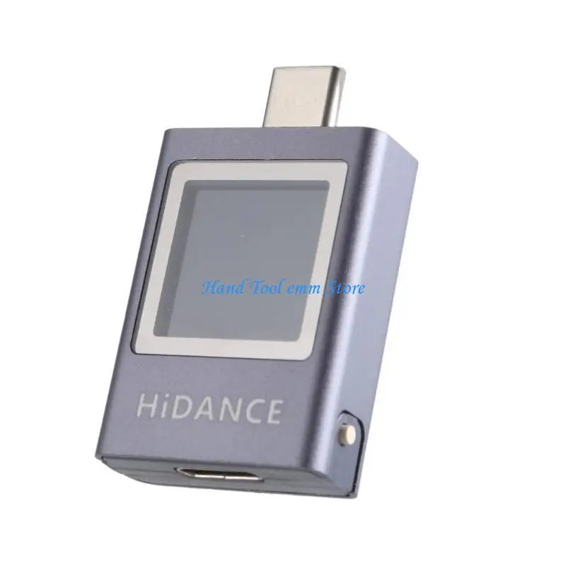 

H37F 13 in 1 DC4.5-50V 0-12A Multifunction Digital Display Ammeter Power Meter Type C Cellphone Charging PD3.1 Test