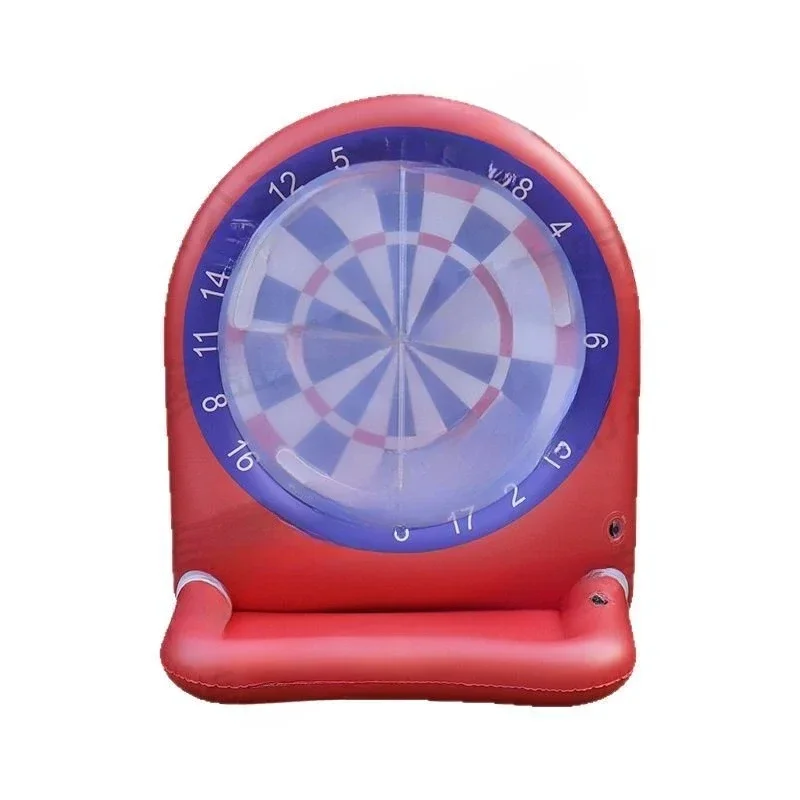 Inflatable outdoor football dartboard