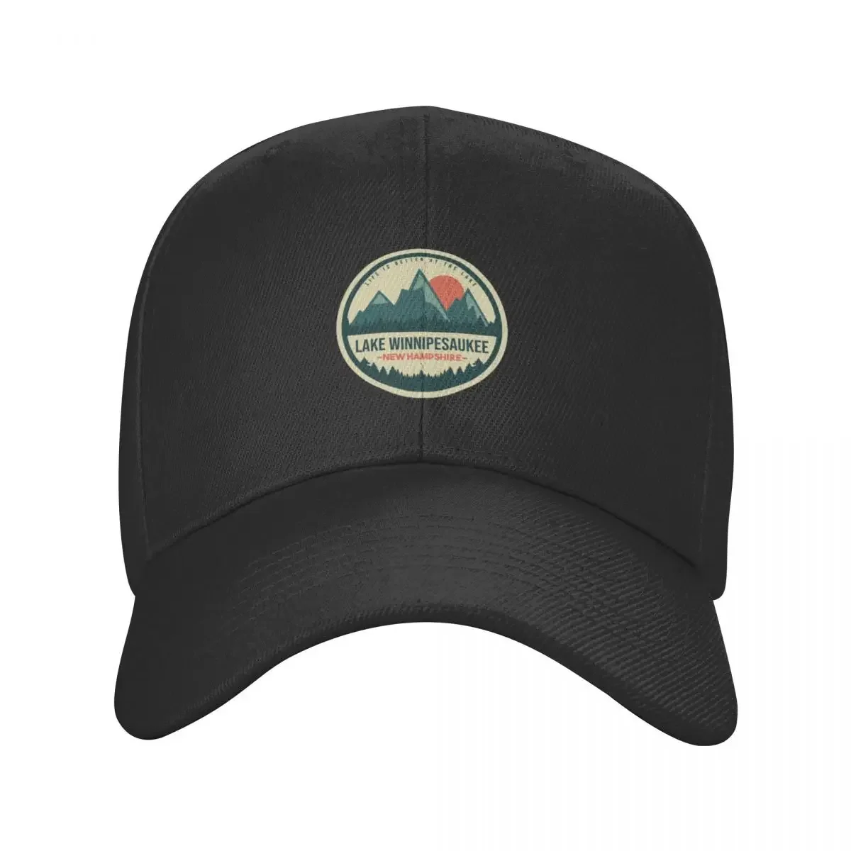 Lake Winnipesaukee New Hampshire Baseball Cap birthday Fluffy Hat Golf Hat Vintage Women's Men's