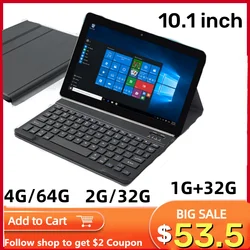 Top Verkäufe 10,1 '' Tablet PC RCA Windows 10 RAM 2GBDDR3 + 32GB Dual Kameras WIFI Quad Core Bluetooth-kompatibel